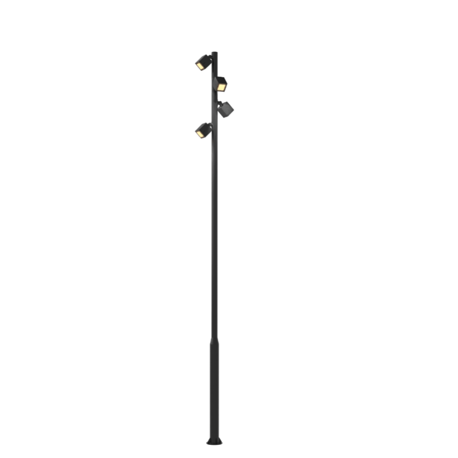 Д-Парк Модерн Куб Х4 (Modern Cube X4) - 40х4 Вт, 6000/650 мм, 5000К